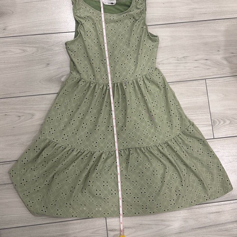 Mady & Nell green prairie dress I believe it is marked as a girls large-xl but - Picture 4 of 6
